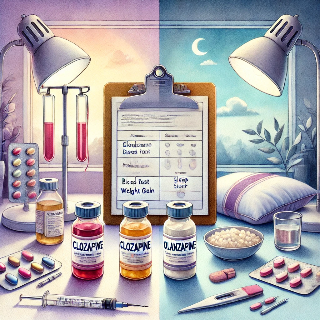 کلوزاپین و اولانزاپین