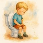 پرش ادرار کودکان