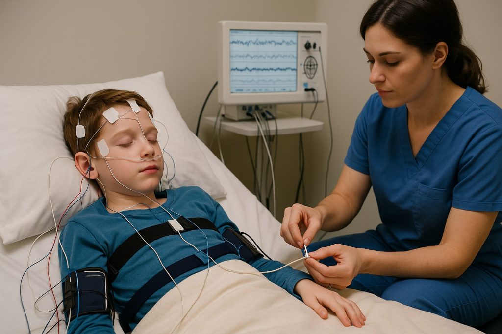 تست خواب در افراد بیش فعال