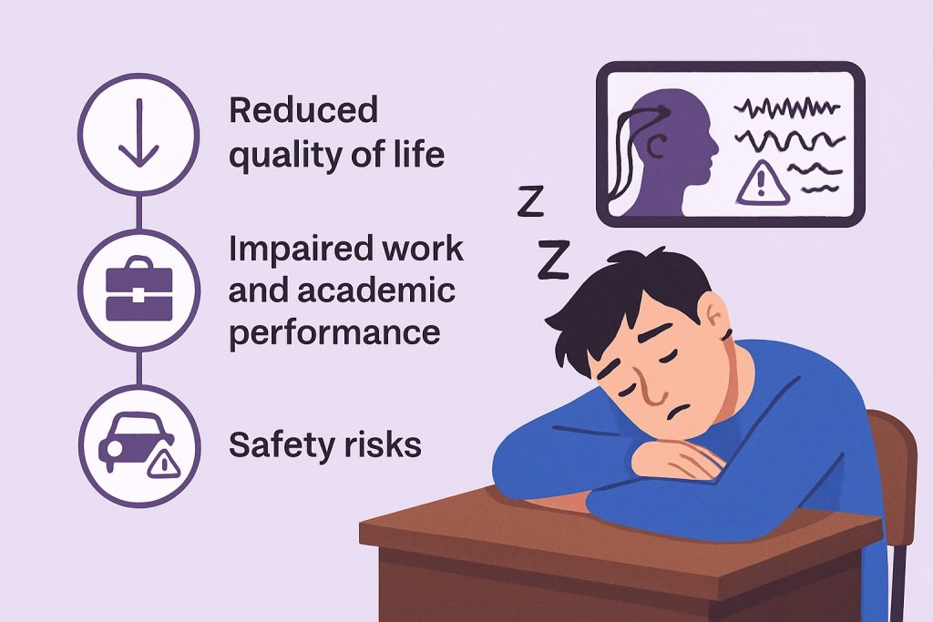 پرخوابی (خواب زیاد) و تست خواب