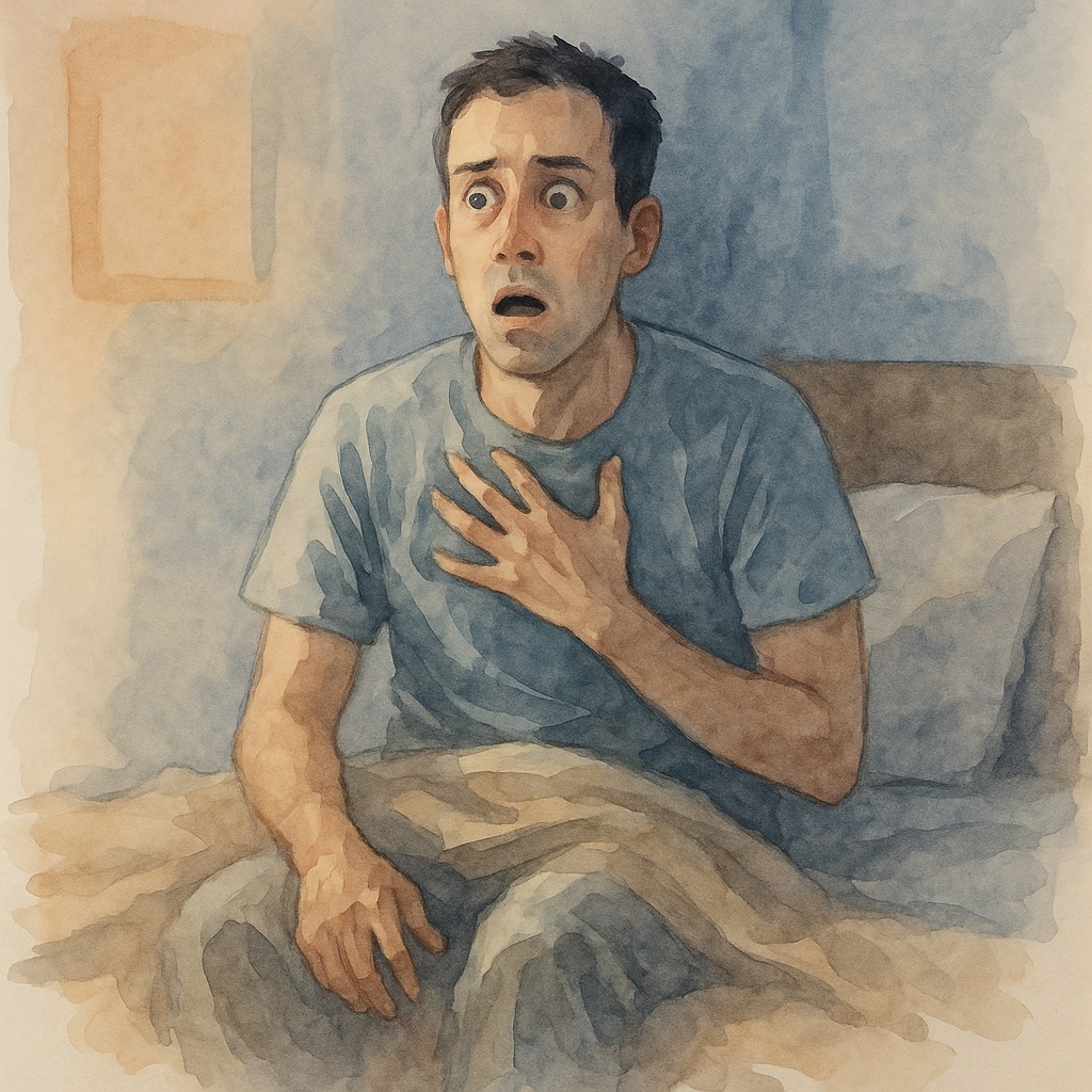 پریدن از خواب با احساس خفگی