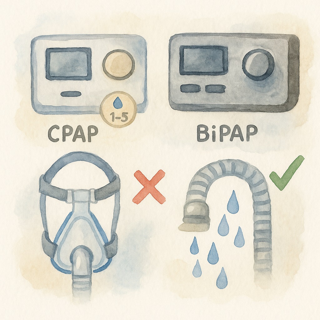 اشتباهات رایج در مورد دستگاههای سی پپ و بای پپ